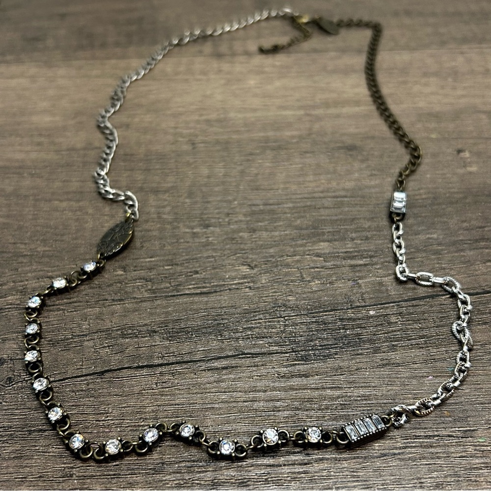 JK by thirty-one Rhinestone Necklace